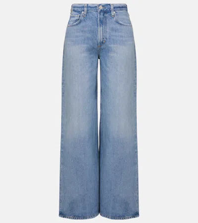 Citizen Of Humanity Beverly High-rise Wide-leg Jeans In Blue