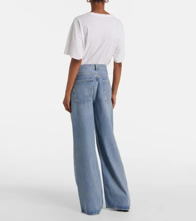Citizen Of Humanity Beverly High-rise Wide-leg Jeans In Blue