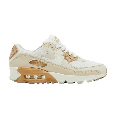 Pre-owned Nike Wmns Air Max 90 'phantom Light Orewood Brown' In Cream