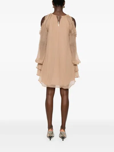 真丝迷你连衣裙