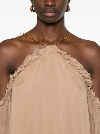 真丝迷你连衣裙