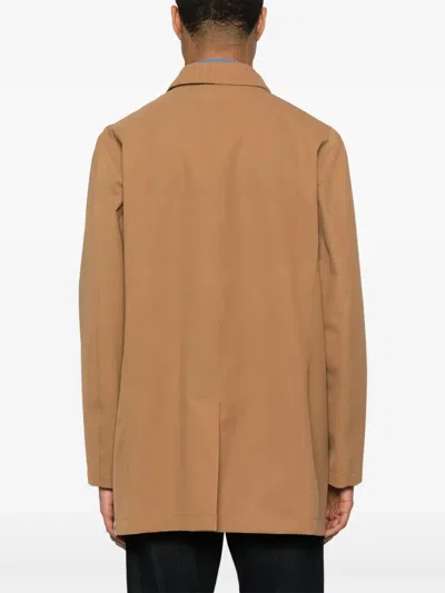 Peuterey Hinnoya Parka Coat In Neutrals