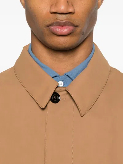 Peuterey Hinnoya Parka Coat In Neutrals