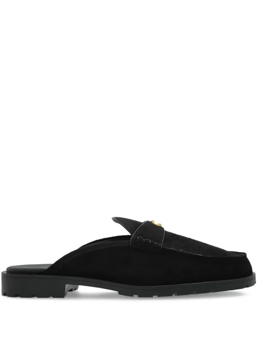Coach Jocelyn Backless Loafer In Black | ModeSens