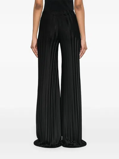 Tom Ford Wide-leg Trousers In Black