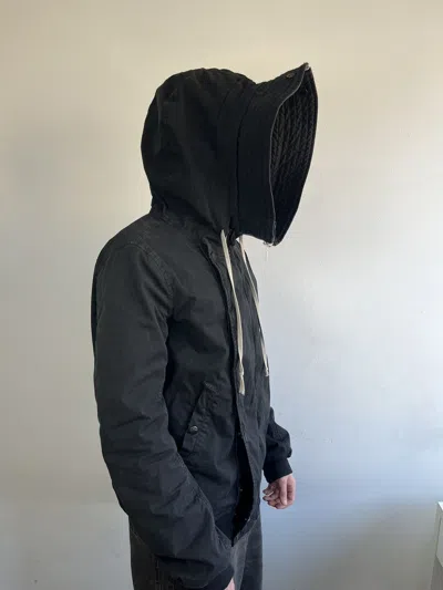 Pre-owned Rick Owens X Rick Owens Drkshdw Rick Owens Exploder Bomber In Black