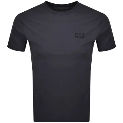 Ea7 Emporio Armani Training T Shirt Grey In Black