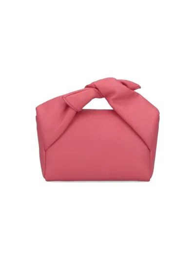 Jw Anderson J. W. Anderson "twister" Medium Crossbody Bag – Pink In Pink