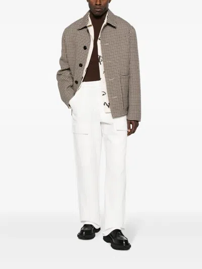 Sky High Farm Cotton Trousers In White