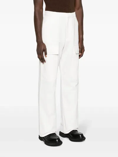 Sky High Farm Cotton Trousers In White