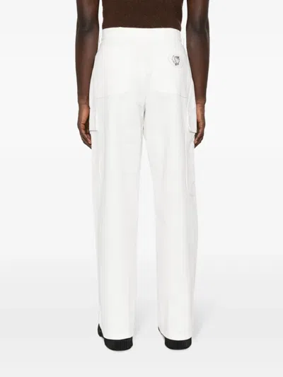 Sky High Farm Cotton Trousers In White