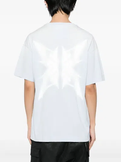 Givenchy Standard Short Sleeve Base T-shirt In Baby Blue