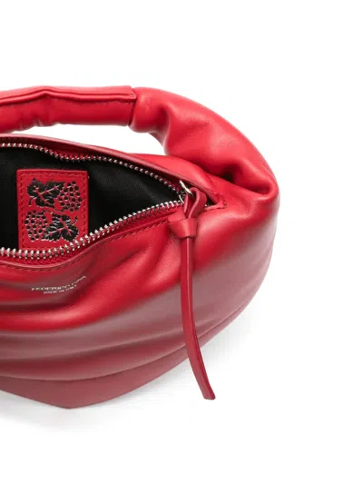 Federico Cina Mini Tortellino Tote Bag In Red