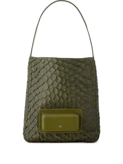 Misci Moqueca Shoulder Bag In Green