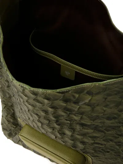Misci Moqueca Shoulder Bag In Green