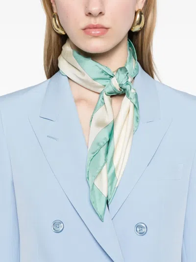 Tagliatore Double-breasted Suit With Flap Pockets And Back Vent In Blue