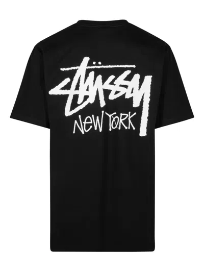 Stussy Basic "black" T-shirt In Black