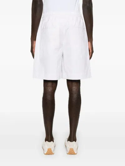 Eleventy Pattern-jacquard Shorts In Neutrals