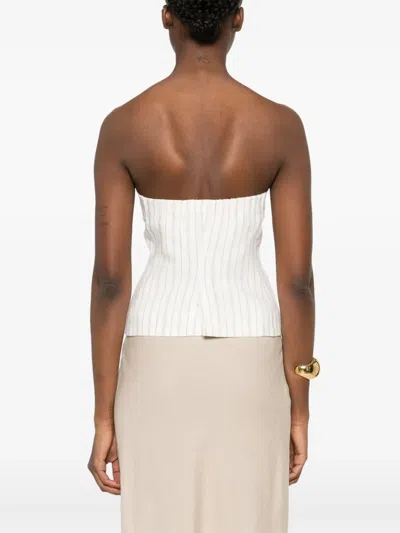 Samsoe & Samsoe Samsøe Samsøe Saellena Top In White