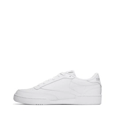 Reebok Round Toe Low-top Casual Shoes In White