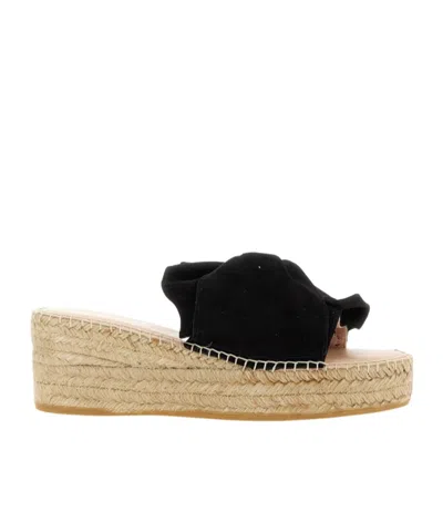 Manebi Knot Sandal In Black