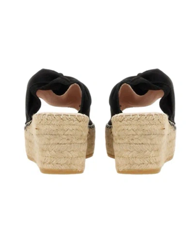 Manebi Knot Sandal In Black