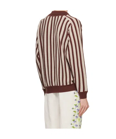 Bode Wool And Cashmere Blend Pul In Brown