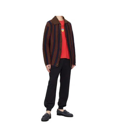 Bode Black Jogger Sweatpants In Black