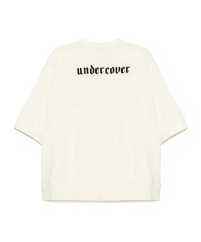 Undercover Printed Sweatshirt In Ivory