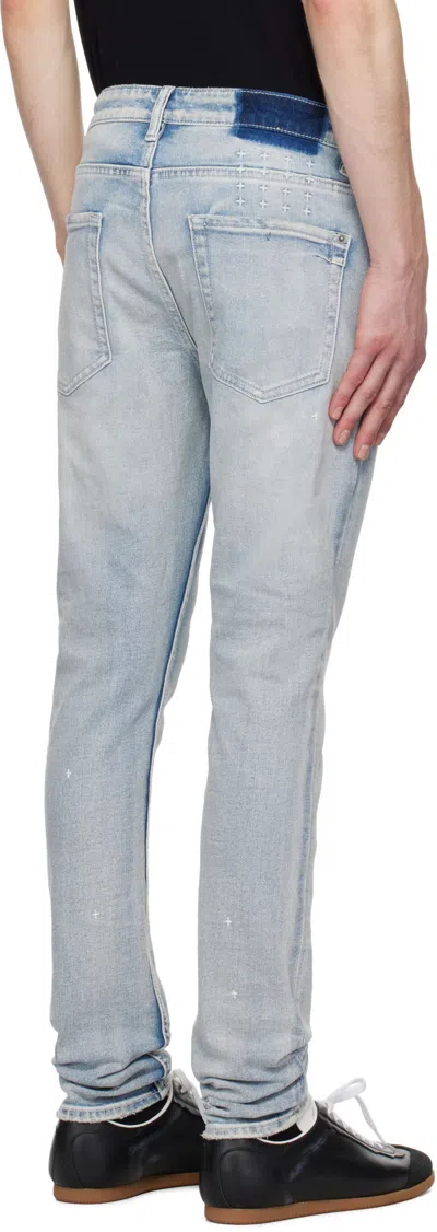 Ksubi Belt Loop Jeans In Blue
