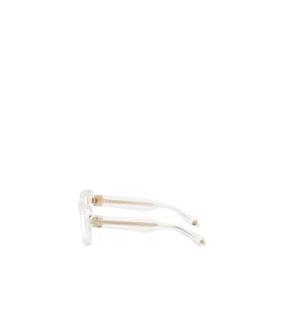 Matsuda Full Frame Plain Mirror In White