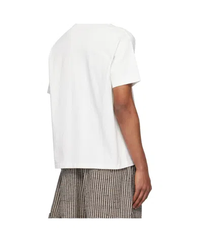 Bode Cotton T Shirts In White