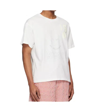 Bode Short Sleeve T-shirt In Cream