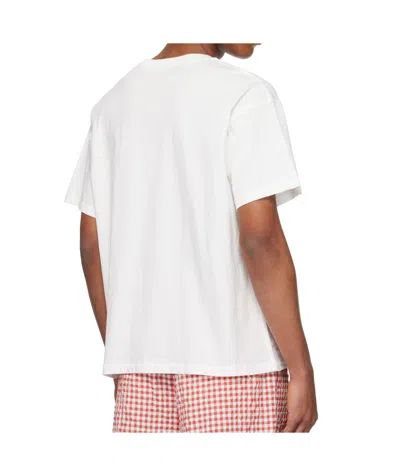Bode Short Sleeve T-shirt In Cream