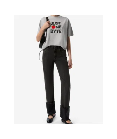 Coperni X Disney Just One Byte T-shirt In Gray