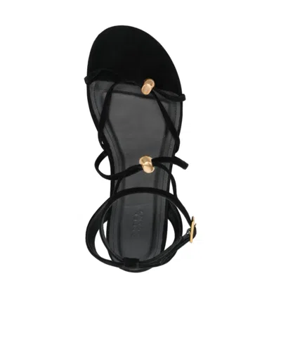 Isabel Marant Aeza Sandals In Black