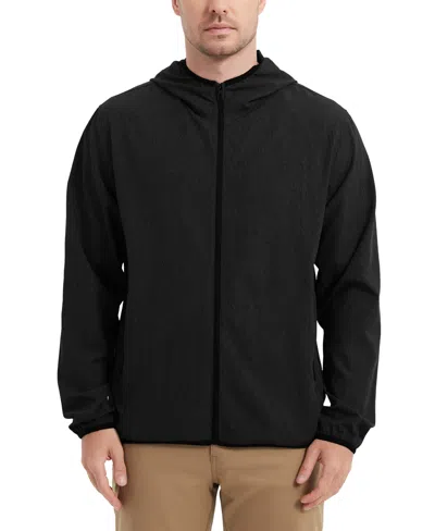 Hawke & Co. Men's Flex Sport Stretch All-season Jacket In Black
