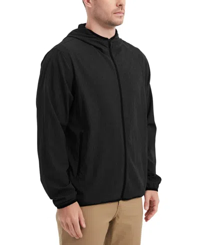 Hawke & Co. Men's Flex Sport Stretch All-season Jacket In Black