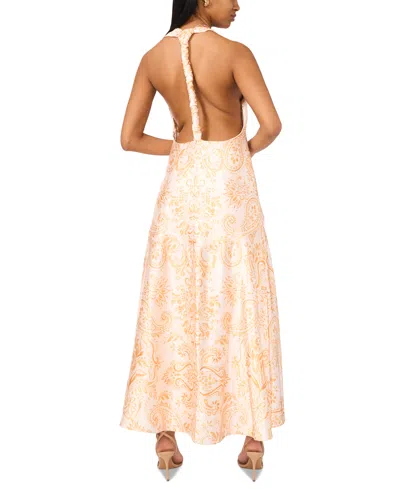 Parker Women's The Nia Printed Halter Maxi Dress In Dandelion