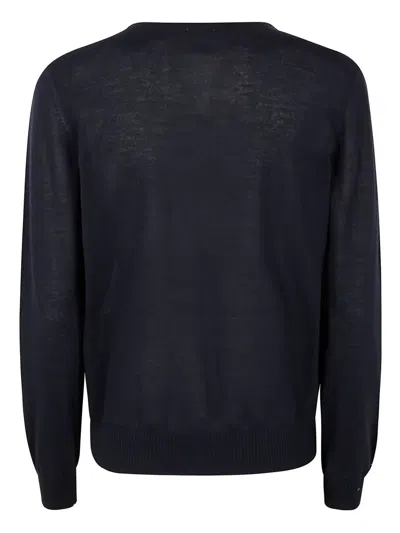 Paul Smith Womens Knitted Cardigan Button In Blue