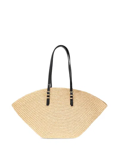 Michael Kors Shoulder Bag In Beige With Top Two Adjustable Top Handles In Neutrals