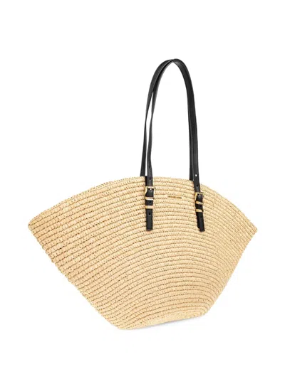 Michael Kors Shoulder Bag In Beige With Top Two Adjustable Top Handles In Neutrals