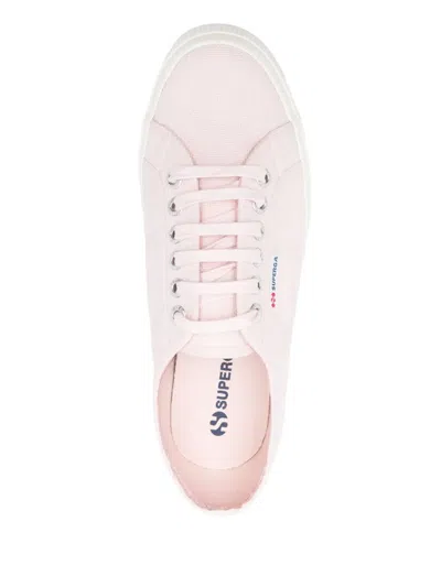 Superga Woman Sneakers Pastel Yellow Size 7 Textile Fibers In Neutral