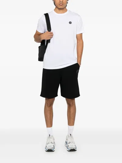 Philipp Plein Lightweight Short Sleeve Crew Neck T-shirt In White