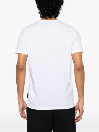 Philipp Plein Lightweight Short Sleeve Crew Neck T-shirt In White