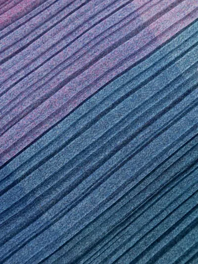 Issey Miyake Pleats Please Scarf In Pink