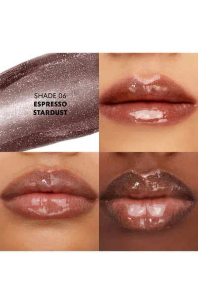 Saint Laurent Yves  Loveshine Plumping Lip Oil Gloss With Hyaluronic Acid In 06 Espresso Stardust