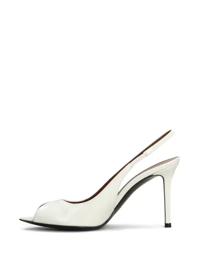 Giuseppe Zanotti Intriigo Open Toe 90 In White