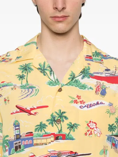 Polo Ralph Lauren Polo À Motif In Yellow