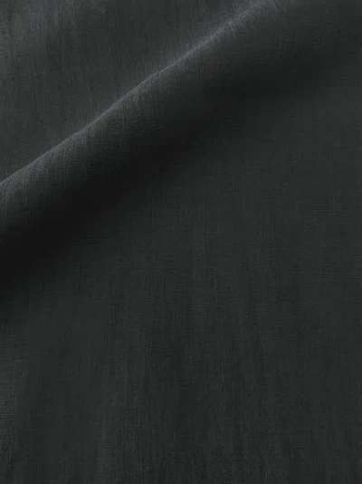 Anaya So Soft Linen Pillow With Down Insert In Black